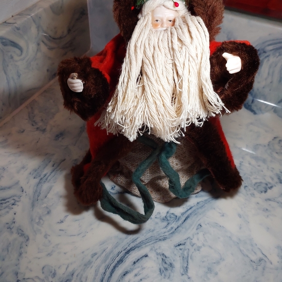 Santa tree topper vintage style fabulous Santa - Picture 6 of 16